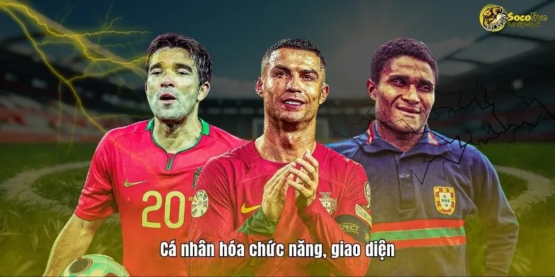 LỊCH THI ĐẤU 14 Cá nhân hóa chức năng, giao diện